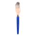 Bdellium Tools Professional Makeup Brush - Golden Triangle 951 Small Slanted Double Dome Blender | Vegan Soft Synthetic Fibers for Blending - Blue (1pc - Buy Online on GoSupps.com