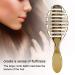Double Sided Head Comb - Durable & Portable Hair Brush (Gold) | Ideal for Hairdressing - Buy Online on GoSupps.com