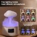 Rain Cloud Humidifier Night Light | 7 Color Changing | Waterfall Lamp & Mushroom Design | Aromatherapy Essential Oil Diffuser for Sleep & Relaxation - Buy Online on GoSupps.com
