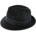 Belfry Trilby Vintage Style Dress Fedora Hat, 100% Pure Wool Felt - Black/Grey/Navy/Brown/Pecan - Large - Buy Online on GoSupps.com
