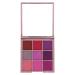 Matte Eyeshadow Cosmetics Safe Portable Pigmented Eyeshadow Palette Long Lasting Professional for Women for Travel (M9-8)