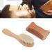 Newborn Baby Hair Brush  Gift Close to Skin Wooden Baby Hair Brush and Comb Set for House - Buy Online on GoSupps.com
