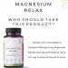 Fett New Magnesium Relax Supplement | Magnesium Bisglycinate, Oxide & Vitamin B6 | 60 Capsules - Buy Online on GoSupps.com