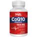 CoQ10 with L-Glutathione 1000mg Capsules - 100% Fermented Coq10 Supplement High Absorption Super Strength Coenzyme Q10 Antioxidant Supplements Soy-Free Glute-Free Non-GMO Vegan 60 count (Pack of 1)