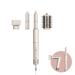 Shark FlexStyle HD424SLEU 3-in-1 Air Styler & Hair Dryer Auto Wrap Curling Attachment Oval Brush Concentrator No Heat Damage Champagne Stone 3-in-1