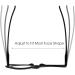 JM Makeup Reading Glasses 2 Pack - Flip Down Cosmetic Readers for Women | 3.0x Magnification - Buy Online on GoSupps.com
