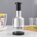 Multifunctional Hand Pressing Onion Chopper Household Peeling and Electroplating Garlic Chopper Kitchen Garlic Masher