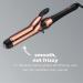 INFINITIPRO BY CONAIR Rose Gold Titanium 1.5-Inch Curling Iron - Black | Soft Waves for Medium to Long Hair - Buy Online on GoSupps.com