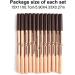 irene inevent 12 Pieces Eye Brown Pencil Double-headed Eyes Liner Portable Concealer Pen Make Up Presents for Professionals Beginners Coffee Natural - Buy Online on GoSupps.com