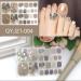 Yinhing Nail Art Stickers Toenail Polish Full Wraps for Women and Girls with Nail Art Decorations Nail Design Stickers (YinhinghERFPc8L-10299862) - Buy Online on GoSupps.com