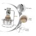 Ipetboom Beard Brush Holder & Men's Grooming Kit - Stainless Steel Shaving Stand for Mustache & Razor - Buy Online on GoSupps.com