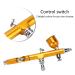 0.2mm Oxygen Spray Gun for Professional Airbrush Kit - Gold | Facial Moisturizing & Pore Cleansing Tool - Buy Online on GoSupps.com