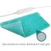 GOQOTOMO Full Weighted Electric Heating Pad 12x24 - Fast-Heating Pain Relief for Back, Waist, Abdomen, Shoulder, Neck - Auto-Shut Hot Pad with 2.2 lb Weighted Beads (Green) - Buy Online on GoSupps.com