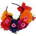 FRCOLOR Halloween Rose Flower Headband Butterfly Headband Day of the Dead Headband Hair Wreath Mexican Headwear Floral Crown Fancy Dress Costume Accessory One Size Assorted Color 2 - Buy Online on GoSupps.com