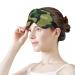 Buy Breathable Green Military Sleep Mask | Adjustable Light Blocking Eye Cover for Men & Women - Perfect for Naps & Night Sleeping - Buy Online on GoSupps.com