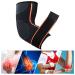 Garneck Elbow Brace for Tennis & Baseball - Compression Arm Sleeve & Elastic Protective Wrap - Adjustable Support for Elbow Pain Relief - Orange - Buy Online on GoSupps.com