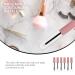 FOMIYES 6pcs 5ML Empty Mascara Tube Eyeliner Lip Gloss Tubes - DIY Cosmetics Container Bottle - Pink - Buy Online on GoSupps.com