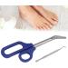 Cuticle Scissor Long Handled Nail Scissors Clippers Ingrown Toenail File Stable Portable Long Handle Toenail Clippers for Elderly for Pregnant Woman for Home Travel(L) - Buy Online on GoSupps.com