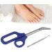 Long Handle Toenail Clippers Ergonomic Firm Toenail Scissors Sturdy Rust Proof Portable Toenail Lifter for Home Travel for Elderly for Pregnant Woman(L) - Buy Online on GoSupps.com