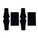 JooFn Arrow Rest Anti-Slip Sticker Compound Bow Drop Away Arrow Rest Felt Tape 2 Sets(4pcs)