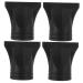 FOMIYES 4pcs Hair Dryer Accessories Dryer Parts Hair Dryer Replacement Parts Hair Dryer Nozzle Plastic Black