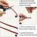 Homgaty 2 Piece 183cm Treadle Sewing Machine Leather Belt Replacement Set with Hooks - Compatible with Singer/Jones Machines - Buy Online on GoSupps.com