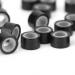 500pcs Aluminum Silicone Beads for Hair Extensions - Microring Hair Braiding Tubes (Black) - International Shipping Available - Buy Online on GoSupps.com