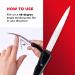 SEKI EDGE SS-404 Curved Natural Nail File - Professional Grade Stainless Steel File - Buy Online on GoSupps.com