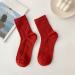 Chinese New Year Red Socks Gift | Cute Girl Cotton Socks | EU 36-40 / US 5.5-9 | Style 4 - Buy Online on GoSupps.com