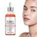 Facial serum anti-aging serum with niacinamide hyaluronic acid collagen hyaluronic serum with vitamin C E moisturizing serum anti-wrinkle dark spots and moisturizing