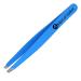 Tweezers for Eyebrows -Abdul of Sialkot Slant Tip Professional Stainless Steel Eyebrow Tweezers for Women & Men - Great Precision on Brow Facial Hair & Ingrown Hair Pack of 1 (Blue)