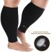 4XL Wide Calf Compression Sleeves for Men and Women - Relieve Varicose Veins, Edema, Swelling - Black XXXX-Large - Buy Online on GoSupps.com