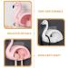 Cabilock 8 STK Flamingo Toothpaste & Toothbrush Holder - Bathroom Wall Organizer & Sterilization Rack | Automatic ABS Bathroom Decor - Buy Online on GoSupps.com