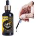 Black Gold Himalaya Shilajit Liquid Drops 30ml - Pure Ayurvedic Fulvic & Humic Resin with Trace Minerals - Maximum Potency - Buy Online on GoSupps.com