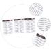Healeved 9 Sheets Waterproof Eyebrow Stickers Brow Black Mens Sticking Stuffers Peel off Transfer Stickers 21x15cmx3pcs Black 1x3pcs - Buy Online on GoSupps.com