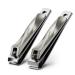 BEZOX Nail Clippers 2pcs Set - Straight Blade Toenail Clipper and Curved Blade Fingernail Clippers - Premium Nail Trimmer Cutter for Thick Nails and Ingrown Toenails GOLD