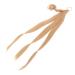 minkissy Braid Wig Synthetic Braided Ponytail Extension Hair Extensions for Braids Synthetic Ponytail Extention Human Hair Extensions Fake Ponytail High Temperature Wire To Weave Women's 90X5CM Yellow