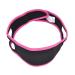 Chin Strap Prevent Teeth Grinding Snoring Stop Belt Adjustable for Bedroom for Office(Red Black)