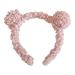 scicent Headbands for Girls Fluffy Bear Ears Hairbands Party Decoration Cosplay Costume Head Band Daily Wear and Makeup Hair Bands for Girls Kids Women 10803
