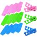 SAMHENG 24 Pcs Foam Toe Separators for Pedicure - 3 Colors, Soft Toe Stretcher Spacers, Finger Dividers for Nail Salon - Sponge Toe Cushion for Nail Art & Toenails - Buy Online on GoSupps.com