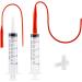 Newborn Puppy Kitten Small Animal Feeding Kit - Red 8 FR Tube with Syringe and Bulb Aspirator - Buy Online on GoSupps.com
