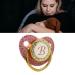 Gold Baby Pacifier Set - Rhinestone Covered Lightweight Pacifier for 6-18 Months - Perfect for Home Use (Letter B) - Buy Online on GoSupps.com