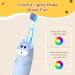 Xlife Electric Toothbrush with Soft Bristles & LED Light | D35 Ear Wax Removal Tool (Yellow) - Best International Shipping - Buy Online on GoSupps.com