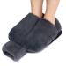 Tgkoddo foot warmer without electricity 2l large hot water bottle feet 2 in 1 foot heat bottle for women/men/adults super soft and warm foot heating pads for the cold feet in winter (gray 40x36cm)