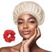 Silk Sleeping Cap - Comfortable Satin Sleep Cap for Curly Hair  Silk Hair Cap  Sleeping Bonnet  Silk Hair Wrap for Sleeping - Silk Bonnet for Curly Hair