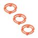 Akozon 3-piece set of orange blade retaining rings compatible for 7000 and 9000 series RQ12