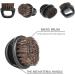 Professional Beard and Mustache Brush Set for Men - Hair Salon Tools for Shaving, Cleaning, and Styling - Black - Buy Online on GoSupps.com