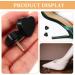 CALLARON High Heel Tips Replacement | 5 Pairs Heart Shaped Shoe Caps - Durable Protectors for Heels - Black - Buy Online on GoSupps.com
