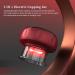 Gugxiom Electric Cupping Set & GUA SHA Massage Cup Pain Relief for Neck Shoulder & Back - Premium Cupping Device (Red) - Buy Online on GoSupps.com