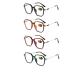 4 Pack oversized Reading Glasses Blue Light Blocking for Women Men Computer Readers Fashion Eyeglasses 4-pack 2 Diopters